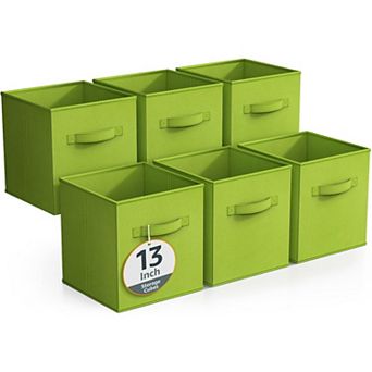 Sorbus 6-Pack 13 in Foldable Storage Cubes