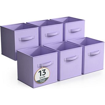 Sorbus 6-Pack 13 in Foldable Storage Cubes