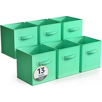Sorbus 6-Pack 13 in Foldable Storage Cubes
