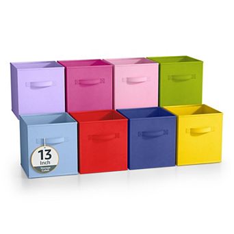Sorbus 8-Pack 13 in Foldable Storage Cubes