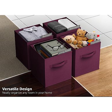 Sorbus 8-Pack 11-in. Foldable Storage Cubes