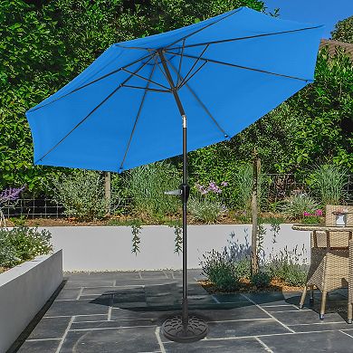 Pure Garden 10-ft. Auto Tilt Patio Umbrella