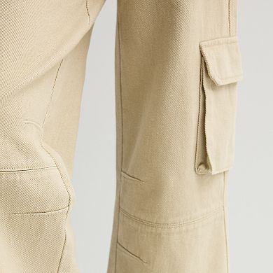 Girls 7-16 Gogo Star Faux Barrel Cargo Pants