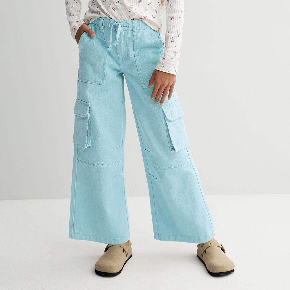 Girls 7-16 Gogo Star Faux Barrel Cargo Pants