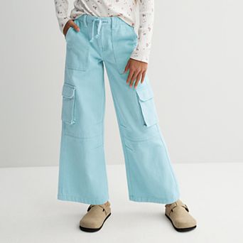 Girls 7-16 Gogo Star Faux Barrel Cargo Pants