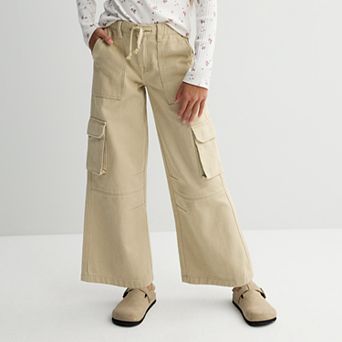 Girls 7-16 Gogo Star Faux Barrel Cargo Pants