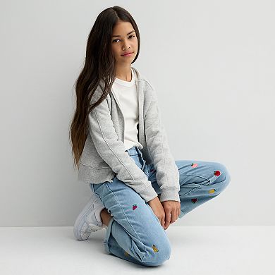 Girls 7-16 Gogo Star All Over Fruit Embroidered Jeans