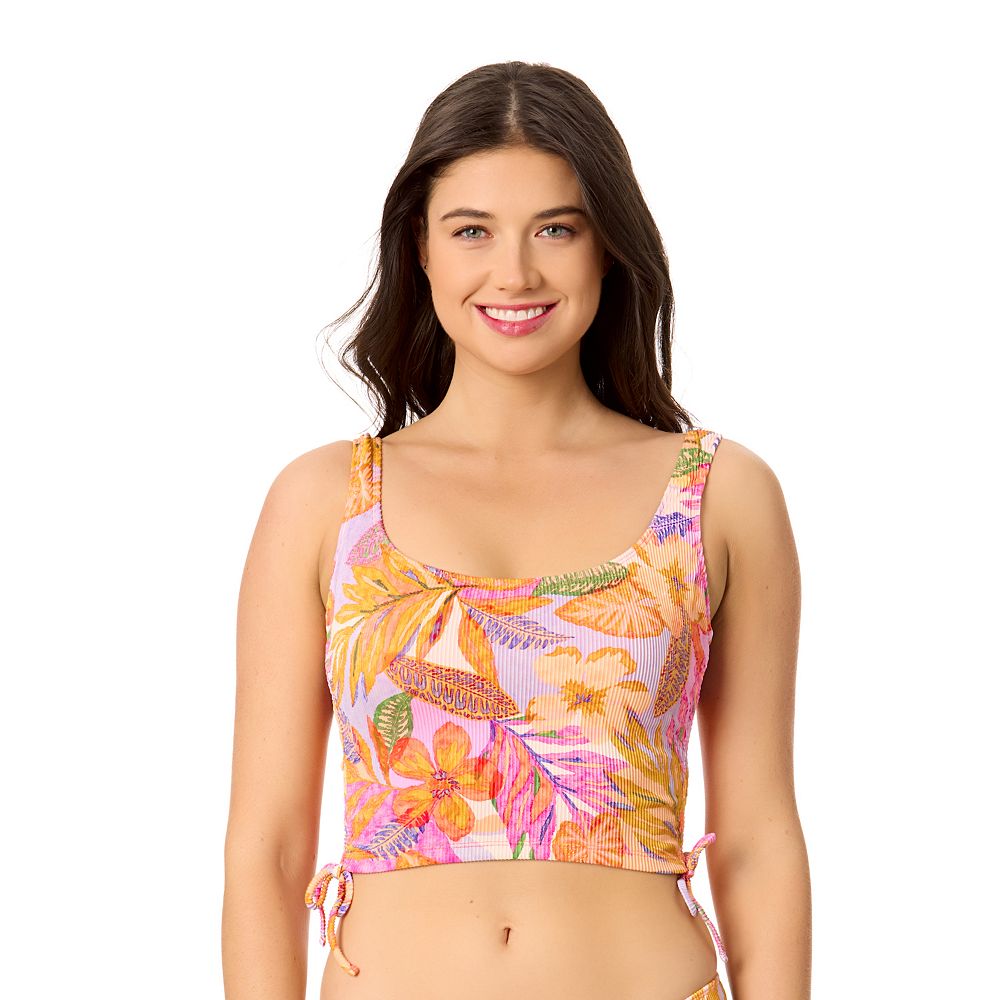 Costume Intero Hurley Tankini Mosaic Geo – Top A Compressione, Per Sport Acquatici
