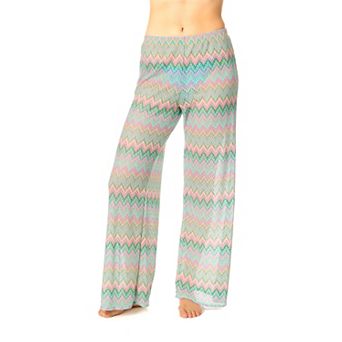 Juniors' Hurley Chevron Knit Crochet Beach Cover-Up Pants