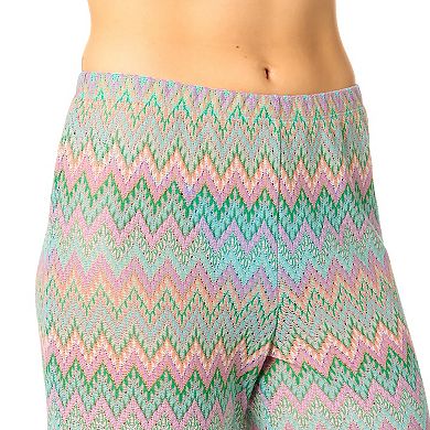 Juniors' Hurley Chevron Knit Crochet Beach Cover-Up Pants