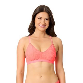 Juniors' Hurley Sea Garden Crisscross Back Bikini Top
