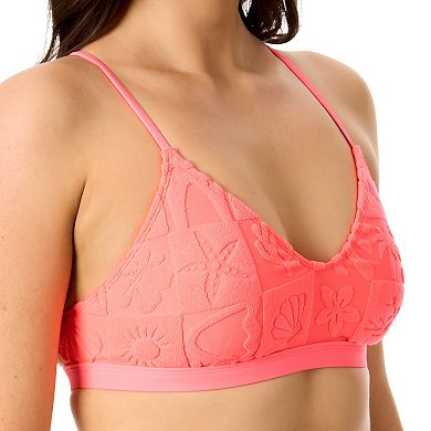 Juniors' Hurley Sea Garden Crisscross Back Bikini Top
