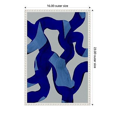 Amanti Art Abstract Brush Strokes by Mareike Bohmer Canvas Wall Art