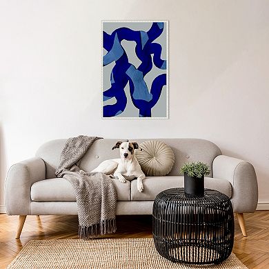 Amanti Art Abstract Brush Strokes by Mareike Bohmer Canvas Wall Art