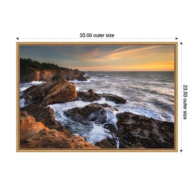 Amanti Art Beach Shore Acres by Alan Majchrowicz Canvas Wall Art