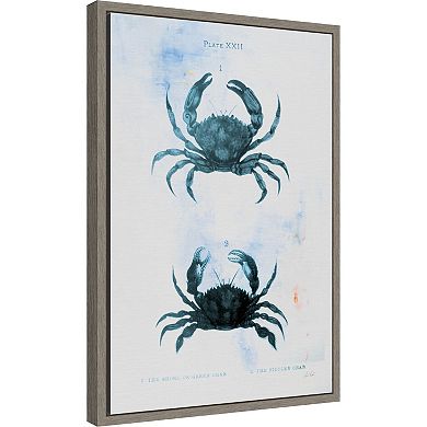 Amanti Art Blue Bay IV by Deborah Revell Canvas Wall Art
