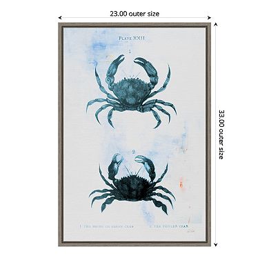 Amanti Art Blue Bay IV by Deborah Revell Canvas Wall Art
