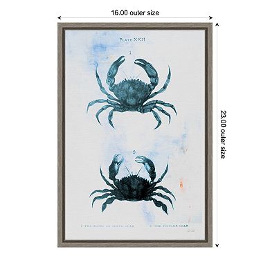Amanti Art Blue Bay IV by Deborah Revell Canvas Wall Art