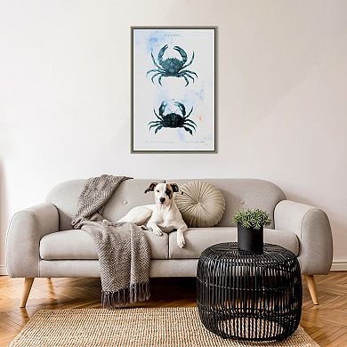 Amanti Art Blue Bay IV by Deborah Revell Canvas Wall Art
