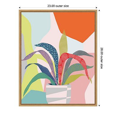 Amanti Art Clown Plant by Ioana Horvat Canvas Wall Art