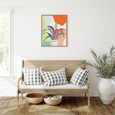 Amanti Art Clown Plant by Ioana Horvat Canvas Wall Art