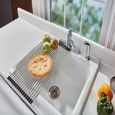 Farberware® Stainless Steel Large Rolling Drying Rack