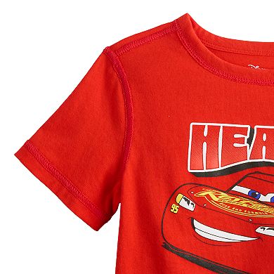 Disney / Pixar's Cars Toddler Boy & Boys 4-12 Adaptive Lightning McQueen Heart of a Champion Graphic Tee by Jumping Beans®