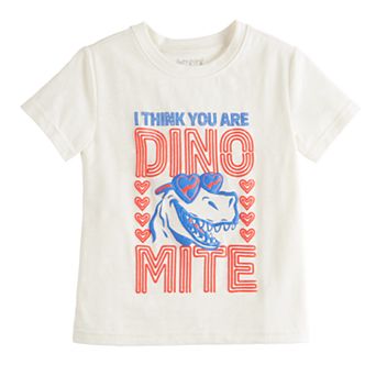 Toddler Boy & Boys 4-12 Jumping Beans® Adaptive "Dino-Mite" Valentine's Day Graphic Tee