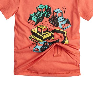 Toddler Boy & Boys 4-12 Jumping Beans® Adaptive Construction Vehicles Graphic Tee