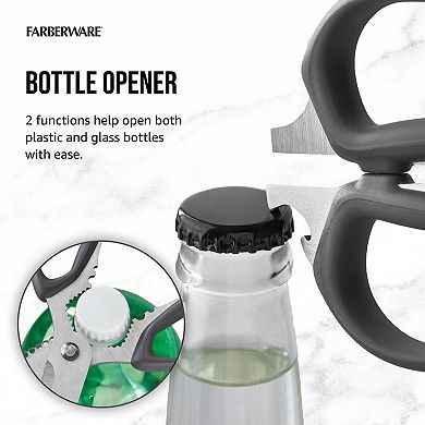Farberware 10-in-1 Multi-Tool Shears with Edgekeeper Sheath