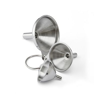 Farberware 3-pc. Stainless Steel Funnels