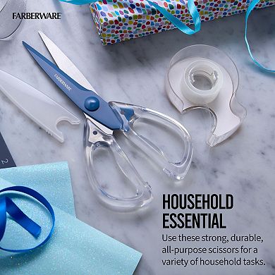Farberware All-Purpose Shear with Clear Acrylic Handle
