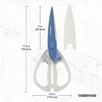 Farberware All-Purpose Shear with Clear Acrylic Handle