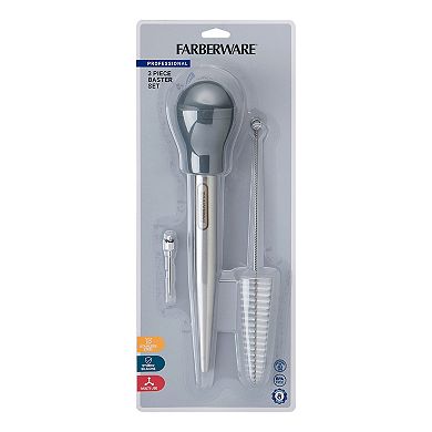 Farberware 3-pc. Stainless Steel Baster Set