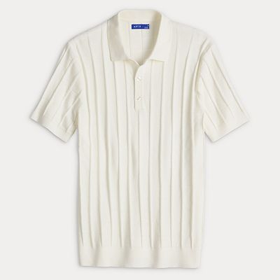 トップス The toe HERALD SHORT SLEEVE POLO KNIT THE TOE / ザトゥー | Herald Short Sleeve Polo Knit ケーブル