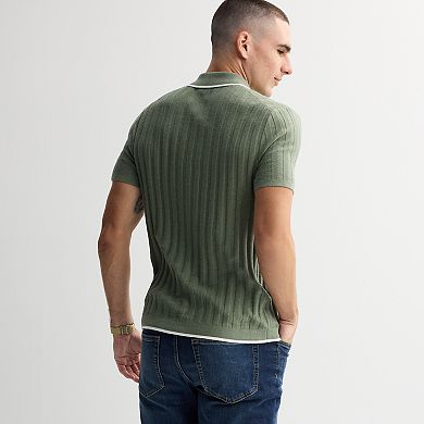 Men's Apt. 9 Textured Stripes Knitted Sweater