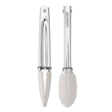 Farberware® Classic 2 pc Stainless Steel Mini Tongs Set
