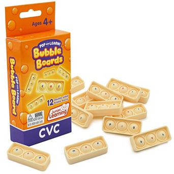 Junior Learning Pop & Learn: CVC Bubble Board