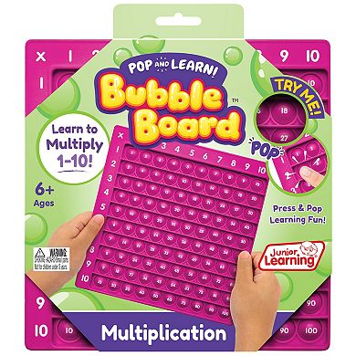 Junior Learning Pop & Learn: Multiplication Bubble Board