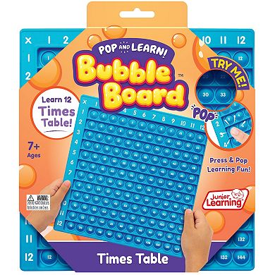 Junior Learning Pop & Learn: Times Table Bubble Board