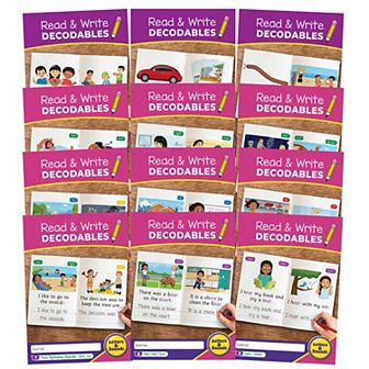 Junior Learning STEM Read & Write Decodables: Set B