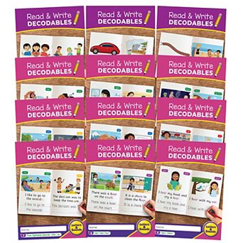Junior Learning STEM Read & Write Decodables: Set B