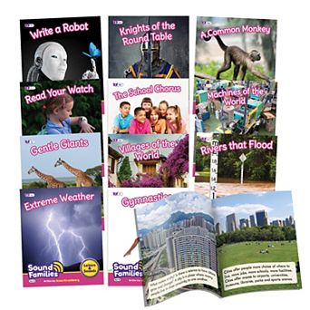 Junior Learning STEM Sound Families: Non-Fiction Phase 5.5 - Consonants