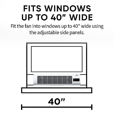 EVO WF300 Window Fan Air Circulator