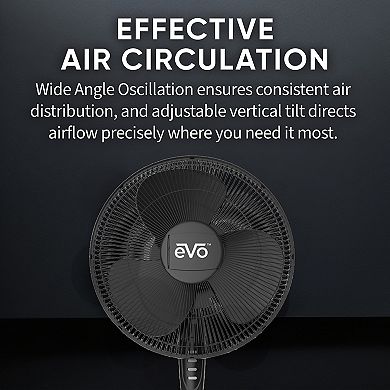 EVO 16-in. Aromatherapy Stand Fan