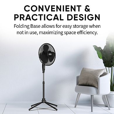 EVO 16-in. Aromatherapy Stand Fan