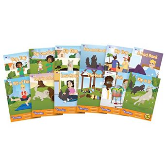 Junior Learning The Beanies: Hi-Lo Diversity Decodables - Phase 2 Set 2