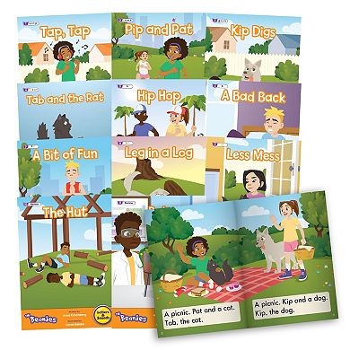 Junior Learning The Beanies: Hi-Lo Diversity Decodables - Phase 2 Set 2