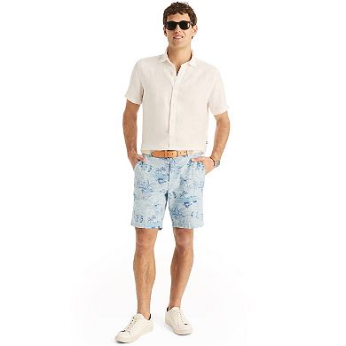 Men's Nautica Linen Short-Sleeve Shirt