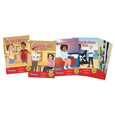 Junior Learning The Beanies: Hi-Lo Diversity Decodables - Phase 6 Set 2